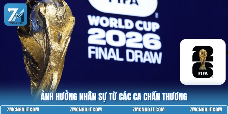 Ảnh hưởng nhân sự từ các ca chấn thương
