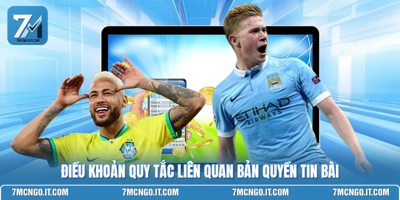 Điều khoản quy tắc liên quan bản quyền tin bài