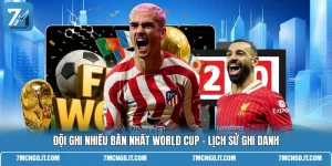 Đội Ghi Nhiều Bàn Nhất World Cup - Lịch Sử Ghi Danh