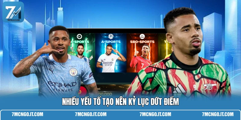 Nhiều yếu tố tạo nên kỷ lục dứt điểm